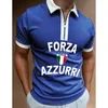 Polo da uomo Moda Estate Abbigliamento da uomo abbinato Polo Club Casual Manica corta Tee Uomo Colletto rovesciato Cerniera Polo Camicia Top 230707