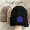 2023 Designer Winter Warm Rabbit Hair Knitted Hat for Men and Women Double Layer Thickened Wool Hat Casual Ear Protection Hat Soft Glutinous Beanie hat