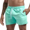 Herren Bademode Sommer Bademode Herren Badeshorts Herren Badehose Soild Badeanzug Mann Strandkleidung Surfbrett Badeanzug Badeshorts Polyester J230707