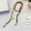 2023 Nuovi set di gioielli di moda Collane di cristallo colorate Braccialetti di design di lusso per le donne amanti delle feste regalo