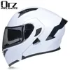 サイクリングヘルメットフリップアップオートバイヘルメットダブルレンズフルフェイスヘルメット高品質 DOT 承認モト cascos motociclistas capacete 230706