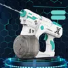 Gun Toys Summer Fully Automatic Water-absorbing Water Gun Electric Continuous Shooting Outdoor Water Fight Toy For Children Adults Beach 230707