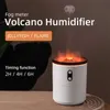 Umidificatori Umidificatore USB Oli Essenziali Diffusore Fragranza per ambienti Fiamma Aromaterapia Umidificatore per la casa ARIA HUMIDIFI