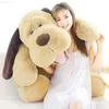 Gevulde Pluche Dieren Gigantische Teddy Hond Knuffel Zachte Pluche Dier Kussen Kawaii Gevulde Puppy Hond Pop Baby Cartoon Kussen meisje Kinderen Verjaardagscadeau L230707