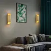 Wall Lamps Lamp Nordic Creative Post-modern Copper Interior Decoration Corridor Bedroom Living Room Cafe Light