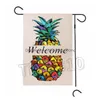 Banner Flags Garden Flag Sign Summer Welcome Yard Outdoor Party Pineapple Decoration 47X32Cm 50Pcs T2I51434 Drop Delivery Home Festi Dh8Mr