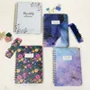 2023 Amazon Planner Month Plan Book High Colour Value Flower Coil Notebook a5 b5 Daily Book