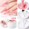 Nagellak UR SUIKER Melkwit Helder Roze Kleur 15 ml Jelly Extension Nail Gel Polish Soak Off UV LED gel Vernis Manicure Tips Gereedschap 230706