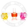 Colorful hookah glycerin coil freeable chilled honeycomb perc glyco smoking accessories bowls for bong water pipe shisha 18.8mm