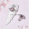 Nail Art Decorations Planet 3D Charms Rhinestones Designer Charm Gems Kawaii Nails Jewelry Manicure Decoration Accessories Wholesale Dhzde