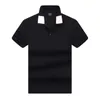 Bos Desinger Caily koszula Top Slim Fit Classic krótkie rękawie Wysyłane oddychające Bawełniane Casual Printed Litera Oddychająca rozmiar Printtop M 3xl Nowy styl Mens Polo Shirt