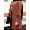 Ethnische Kleidung 2 stücke Eid Muslim Mode Traditionelle Islamische Ramadan Frauen Hosen Set Dubai Elegante Türkische Abaya Kleid Party Pailletten strickjacke