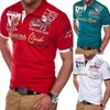 Męskie koszulki polo ZOGAA nadrukowane litery T-shirt męskie letnie solidne eleganckie koszulki polo z krótkim rękawem Casual Slim Fit duży rozmiar XS- 4XL 230706
