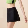 lu Summer New Styles Tennis Golf Badminton Fitness Exercise Short Saia Respirável Laika Tecido Sexy High Elasticit FSLS2100-SK