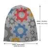 Berets Gears Autumn Winter Hedging Cap Outdoor Pattern Eden Cog Mechanical