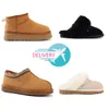 2023 Boots de mode Designer Fournsières de fourrure Femmes Sandales Sandales Australie Chaussures de neige hiver