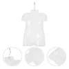 Storage Bags Children's Plastic Mannequin Baby Body Hangers Translucent Clothes Display Shop Lingerie Costume