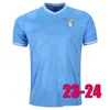 Immobile 23 24 Lazio Futbol Forması Maglie 2023 2024 Evde Futbol Gömlek F.Anderson Sergej Zaccagni Luis Alberto Marcos A. Jersey Erkekler Çocuk Kiti Setleri Üniformalar