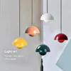 Lampade a sospensione Colore moderno Luci in ferro Stile semplice Soggiorno nordico Sala da pranzo Cucina sospesa Camera da letto Decorazione d'interni Luce