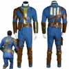 FO Nate Cosplay Kostuum Vault #111 Jumpsuit Uniform Sole Survivor Suit285S