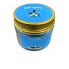 1oz Glass Can empty cokies concentrate containers for live rosin resin crumble badder with metal cap