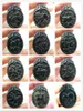 Hängsmycke Halsband 49 37Grosshandel Naturlig kinesisk svart grön sten Handsnidad staty av stjärntecken Amulett Halsband Smyckenstillverkning