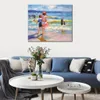 Canvas Art at The Seashore Art Edward Henry Potthast Painting Handmade Impressionist Landscapes Artwork High Quality