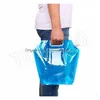 Other Home Garden 5L Outdoor Folding Water Bags Collapsible Drinking Bag Car Carrier Container For Cam Hiking Picnic 100Pcs Drop De Dhnvh