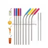 Altri bicchieri Sile Tips Er per acciaio inossidabile Bere Sts Fit 6 mm di larghezza 4706 Drop Delivery Casa Giardino Cucina Sala da pranzo Bar Dhrum