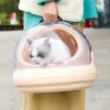 Pet Carrier Backpack przenośna kapsuła kosmiczna Cat Carrier Puppy futerał do przenoszenia do podróży na zewnątrz