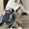 Short femme Rimocy Vintage trou déchiré Denim femmes Streetwear droite taille haute courte Janes femme été glands jambe large