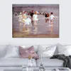 Landschap portretten canvas kunst kinderen op het strand Edward Henry Potthast schilderij handgemaakte kunstwerken Home decor