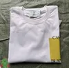 23ss Camisetas masculinas Summer Block Square Space Feminina Solta Versátil Manga Curta Moda Camisetas Masculinas