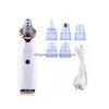 Cleaning Tools Accessories Blackhead Face Skin Vacuum Pore Cleaner 5 Suction Acne Pimple Removal Tool Mini Facial Steamer Drop Shi Dhzx1