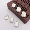 Naszyjniki z wisiorkami naturalna perła słodkowodna barokowe wdzięki do tworzenia biżuterii naszyjnik diy kolczyki akcesoria materiały eksploatacyjne
