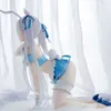 Actiespeelgoedfiguren Waifu Beeldje Anime Actiefiguur Meisje Sexy Figuur Karakter Aqua Blauw Collectible Model Anime Speelgoed