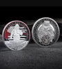 Arts and Crafts Commemorative coin thin red line fire coin commemorative medal