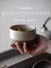 Tigelas Jarra de Sopa Estilo Europeu Caldo de Cerâmica com Tampa de Barro Dunning POY Fogão Criativo para Cozinhar Lentamente