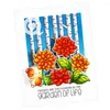 Gift Wrap Blooming Dahlia Plushies Stamps And Stencil Scrapbook Diary Decoration Embossing Template DIY Greeting Card Handmade 2023