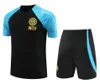 2024 Inter Tracksuits Soccer Milano Chandal Futbol Short Sleeve Training Suit 23/24 New Style Milans Survetement Camiseta de Foot Sportwear Sweatshirt Top Quality