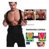 Cintura Barriga Modeladora Drop Ship Homens Mulheres Sauna Treinador de Suor Colete Modelador Espartilho Tanque Esportivo Emagrecedor S/M L/Xl 2Xl/3Xl Delivery H Dh9Ib