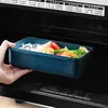 Servies Sets Bento Box Lekvrije Container Lunch Grade PP Plastic Opslag Vrij verkeer Verdeeld Servies Set
