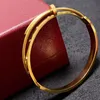 Designer armband voor dames herenarmbanden luxe merk gouden armbanden nagels liefdesarmbanden met diamanten modetrend niet-vervagend niet-allergisch mooi