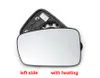 För Hyundai Sonata 8 2010 2011 2012 2013 2014 Dörrvinge Backspeglar Linser Ytterbacksidospegel Vit glasobjektiv