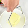 Cheese Wire Slicer Stainless Steel Handheld Tools Butter Cutter Cheese Cutting Cut Wire Cutters Kitchen Tool SN5251