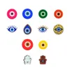 Drinkrietjes Sts Moq Evil Eye Custom Sile St Toppers Er Charms Buddies Diy Decoratieve 8Mm Party Supplies Gift Drop Del Homefavor Dhg3L