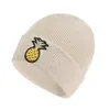 Berretti Cappello unisex Misto cotone Solido Caldo Morbido Cappelli lavorati a maglia Uomo Cappellini invernali Skullies da donna Berretti per ragazza Goccia di ananas