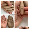 Nail Practice Display High Simation Sile Hand Model For Art 3D Adt Mannequin Met flexibele vingeraanpassing Holdle Drop Delivery Dhzgh