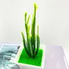 Flores decorativas artificiais bonsai verde planta falsa aloe vaso simulado para interior ao ar livre casa quarto jardim decoração suprimentos