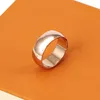 Yüksek Kaliteli Tasarımcı Paslanmaz Çelik Bant Yüzük Moda Takı Erkekler Sıradan Vintage Ring Ladies Giftpsxp